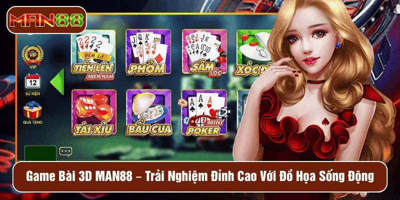 game bài 3d MAN88